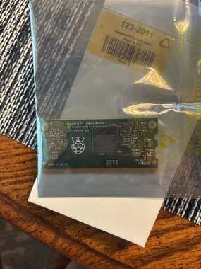 Raspberry Pi Compute Module 3, 1.2GHz Quad Core, 1GB RAM, 4GB eMMC